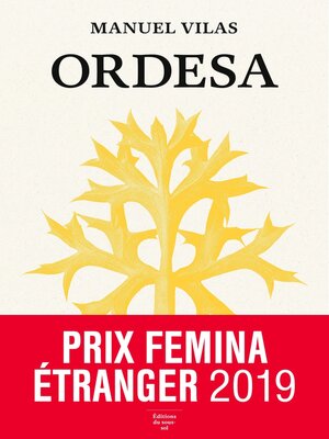 cover image of Ordesa--Prix Femina étranger 2019